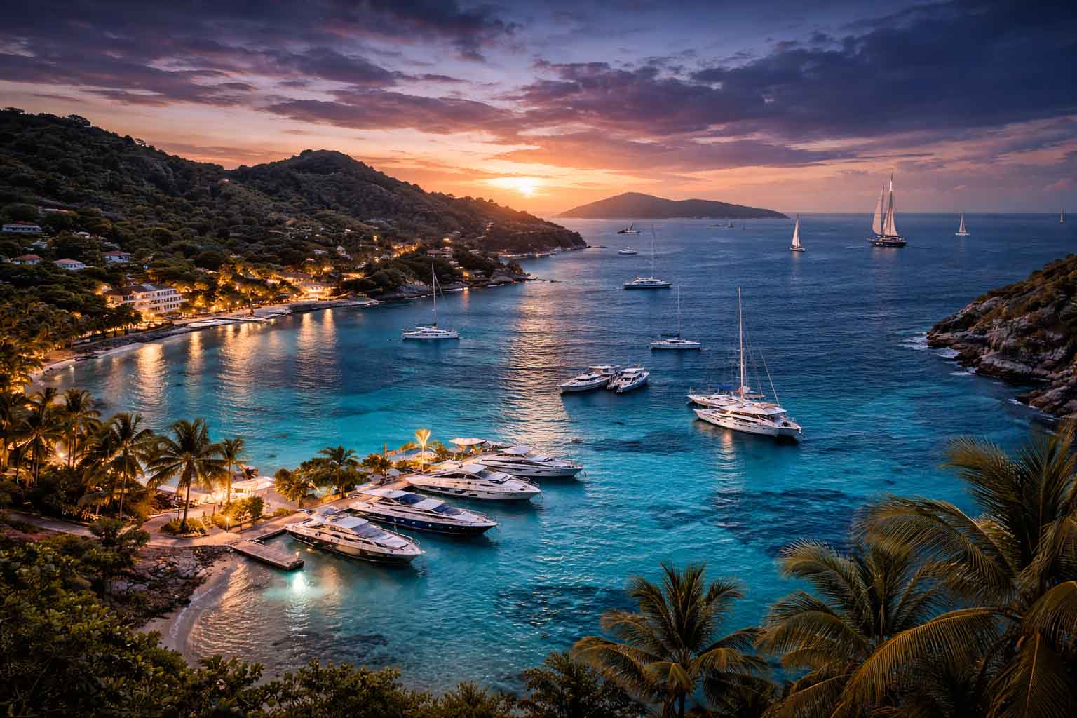 Caribbean background